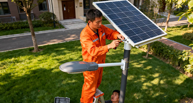 solar street lights